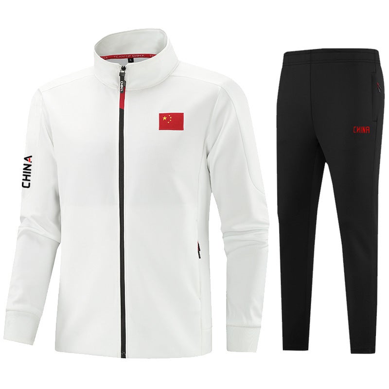 China Team Sportswear Suit Athlete Outfit Competition Clothes National Suit Martial Arts Coach Clothes Group Sports Meet Costume - Image 3