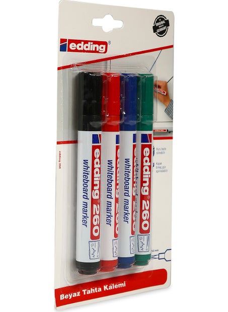 Edding Blackboard Pen 260/4 PCS Mixed  - Image 2