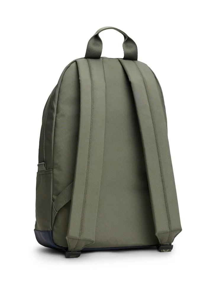 TOMMY JEANS Logo Detailed Zip Through Backpack