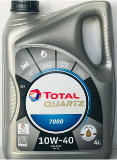 TOTAL QUARTZ 7000 10W-40 SYNTHETIC ENGINE OIL 4LTR