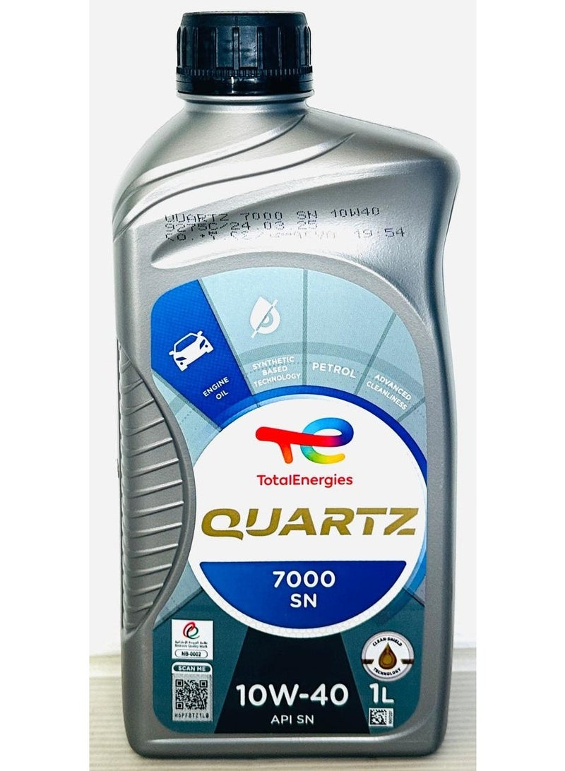 توتال زيت محرك صناعي TOTAL QUARTZ 7000 10W-40 سعة - Image 3