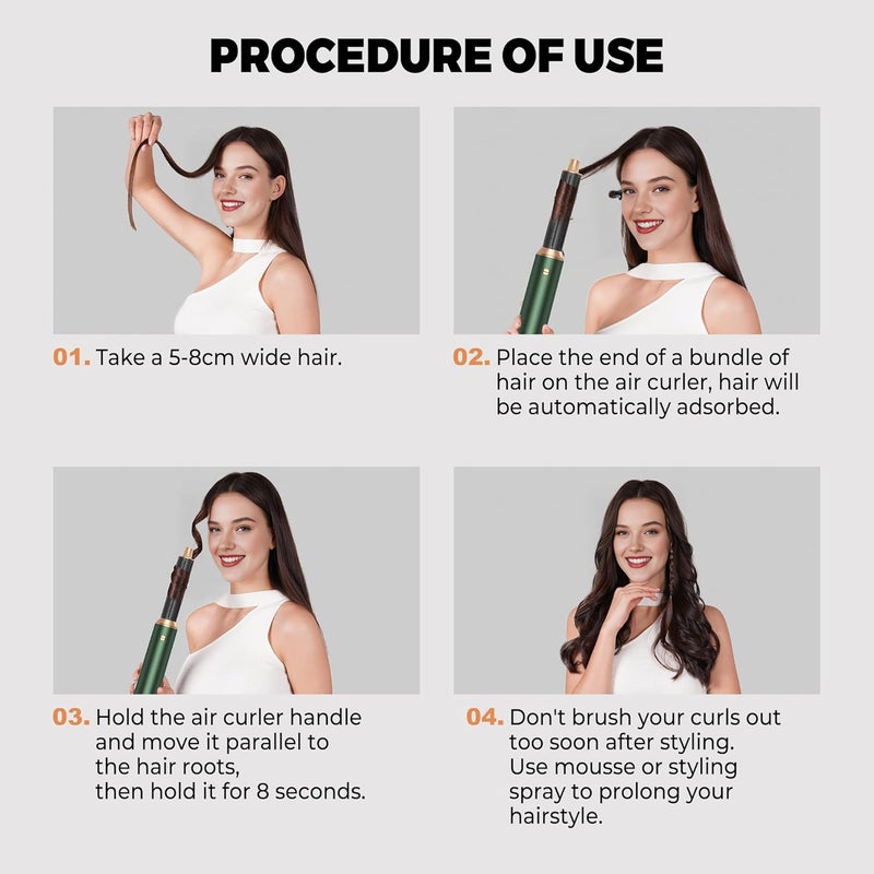 OKWRAP Air Styler Hair Curler - Image 4