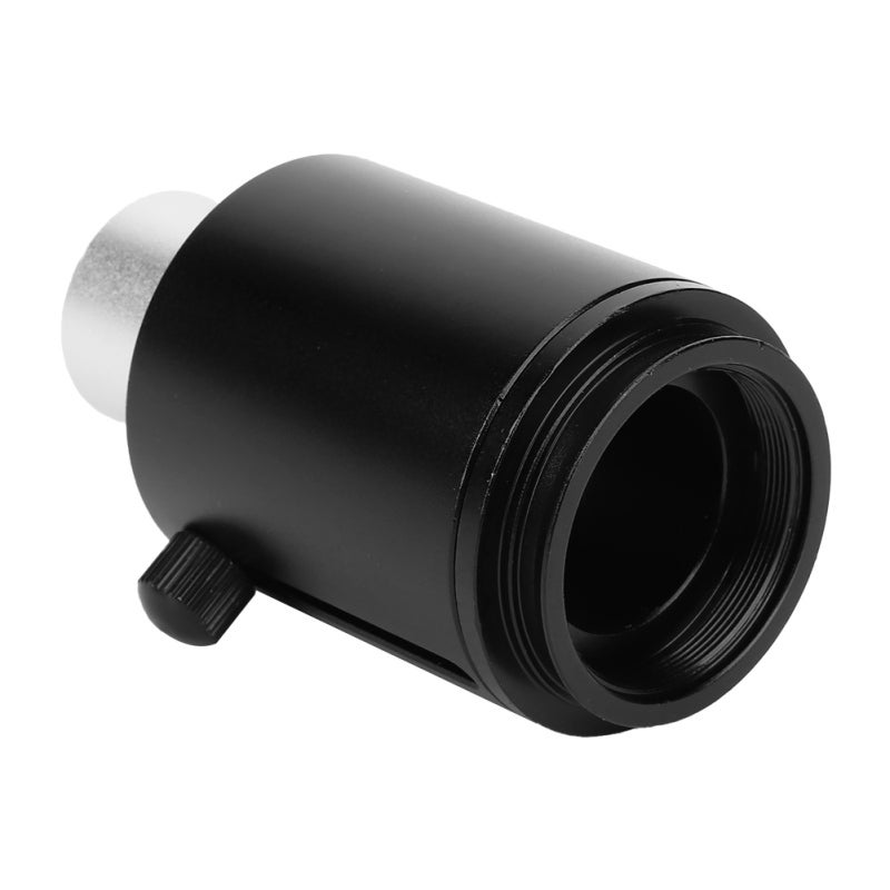 Aluminum Alloy Lens Adapter 25mm Stereo Microscope CTV Interface - Lightweight Compact C Mount - Solid Rust Resistant for Microscope Photography - Image 4