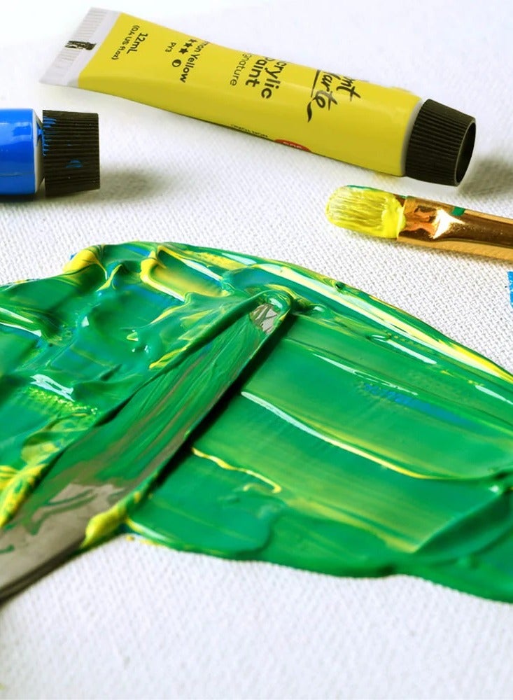 Mont Marte 12-Piece Signature Acrylic Colour Set 12ml Content Per Tube - Image 5