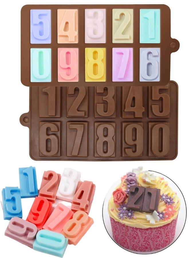Mini Silicone Molds for Candy, Chocolate, Soap, Pudding, Non-stick Silicone Baking Molds, Ice Cube Tray for Freezer - Image 1