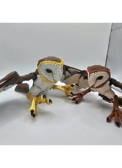 General 3d printed articulating barn OWI owl decoration simulation animal desktop decoration toy gift for family and friends  - Image 2