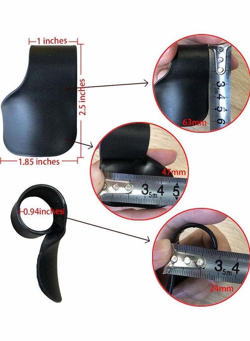 Y&D Universal Motorcycle Throlette Holder Throttle Assist Cruise Grip, Wrist Rest Control Handlebar Hand Accelerator 2PCS  - Image 2
