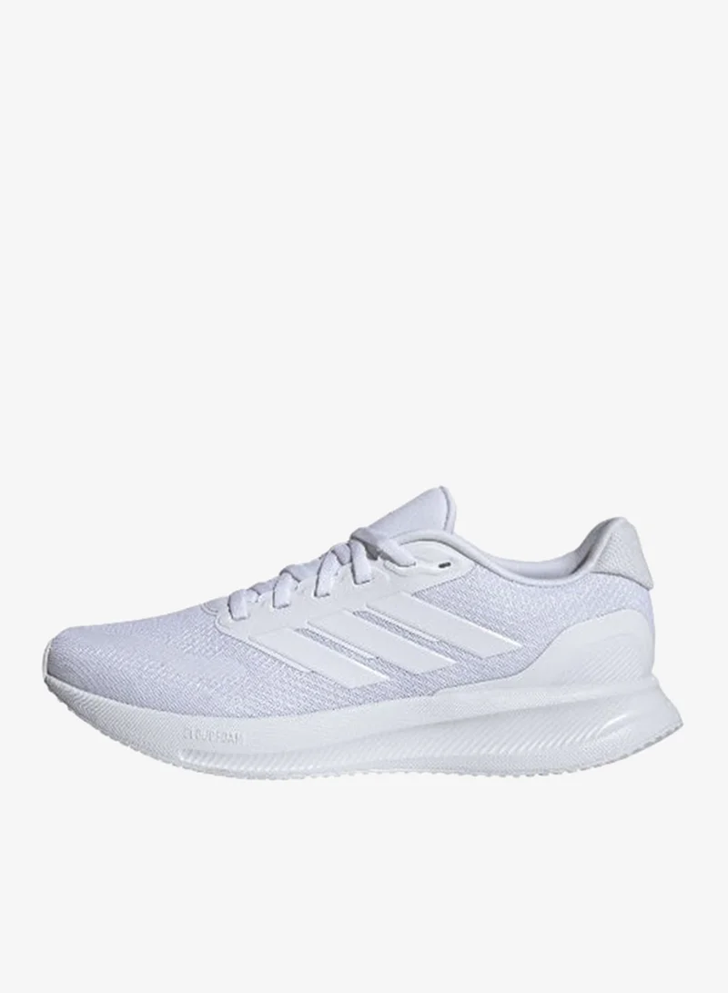 اديداس حذاء ران فالكون 5 أبيض للجري للرجال مقاس 6.5