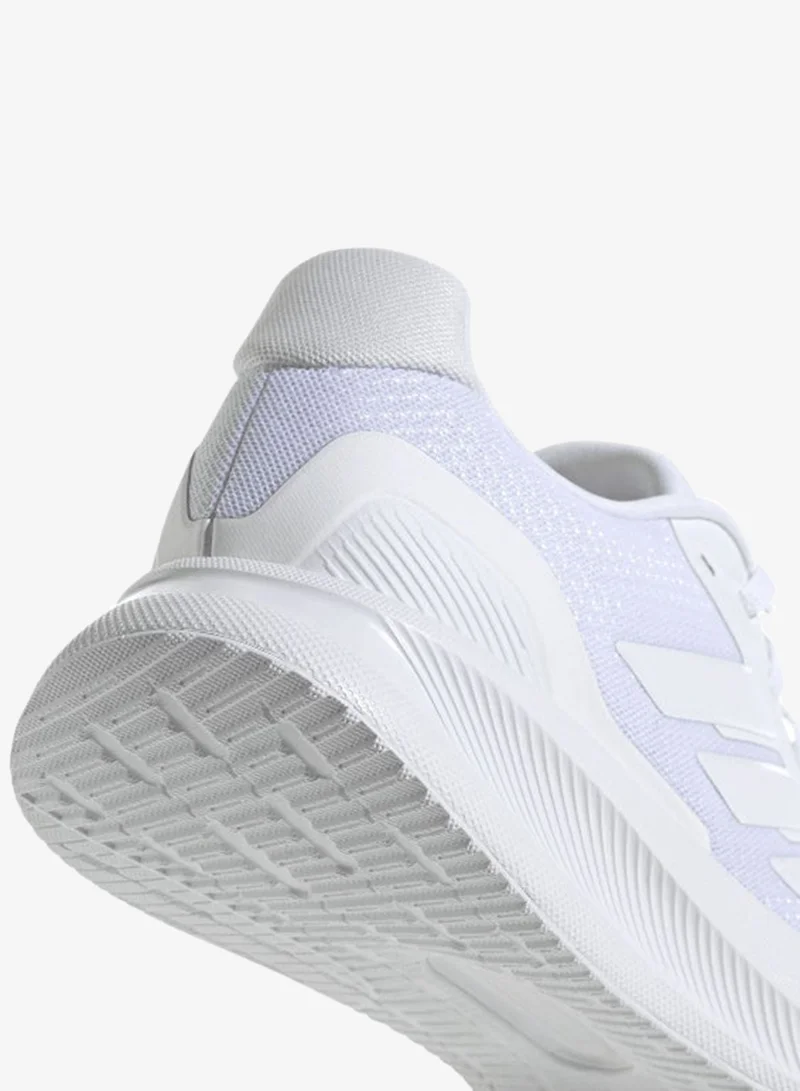اديداس حذاء ران فالكون 5 أبيض للجري للرجال مقاس 6.5