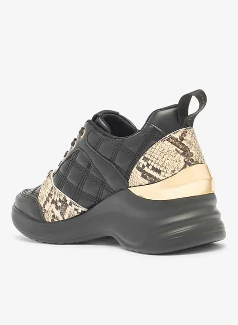 Flora Bella By Shoexpress Women Lace-Up Low Ankle Sneakers with Pull Tabs