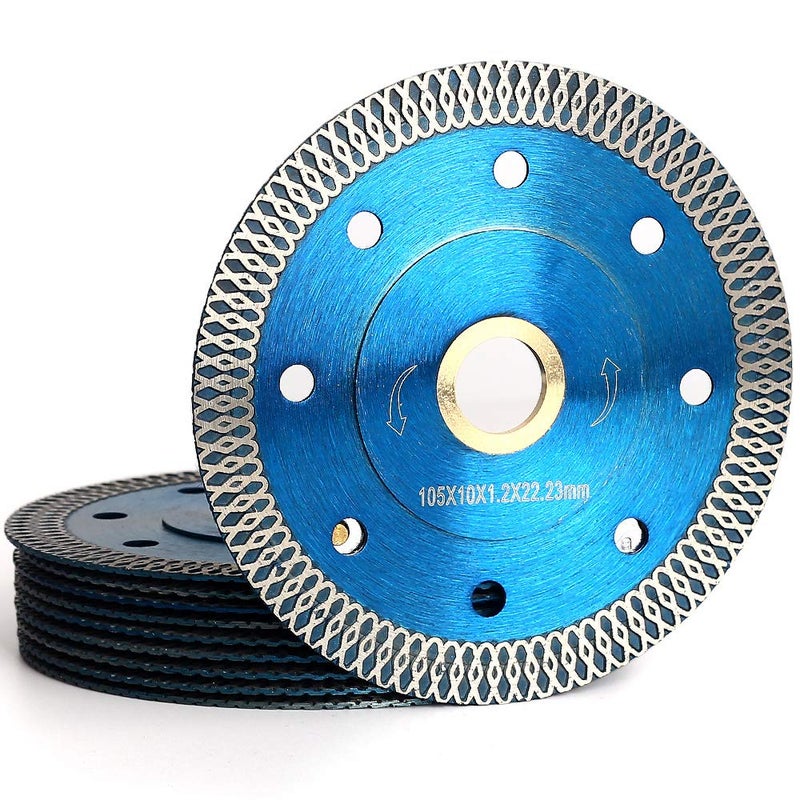 OSCEH 10Pcs/Lot Super Thin 4 Inch Diamond Saw Blade,Tile Porcelain Cutting Blade for Granite Marble Ceramic Tile - Image 1