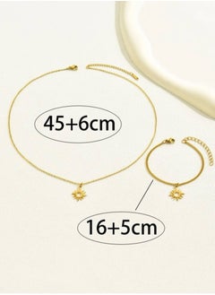 Elegant And Modern Stainless Steel Jewellery Set For Women Necklace And Bracelet - pzsku/Z64CF60CAB0991549A989Z/45/_/1736960532/406e8547-402d-49a6-a023-ecff53aea8ab