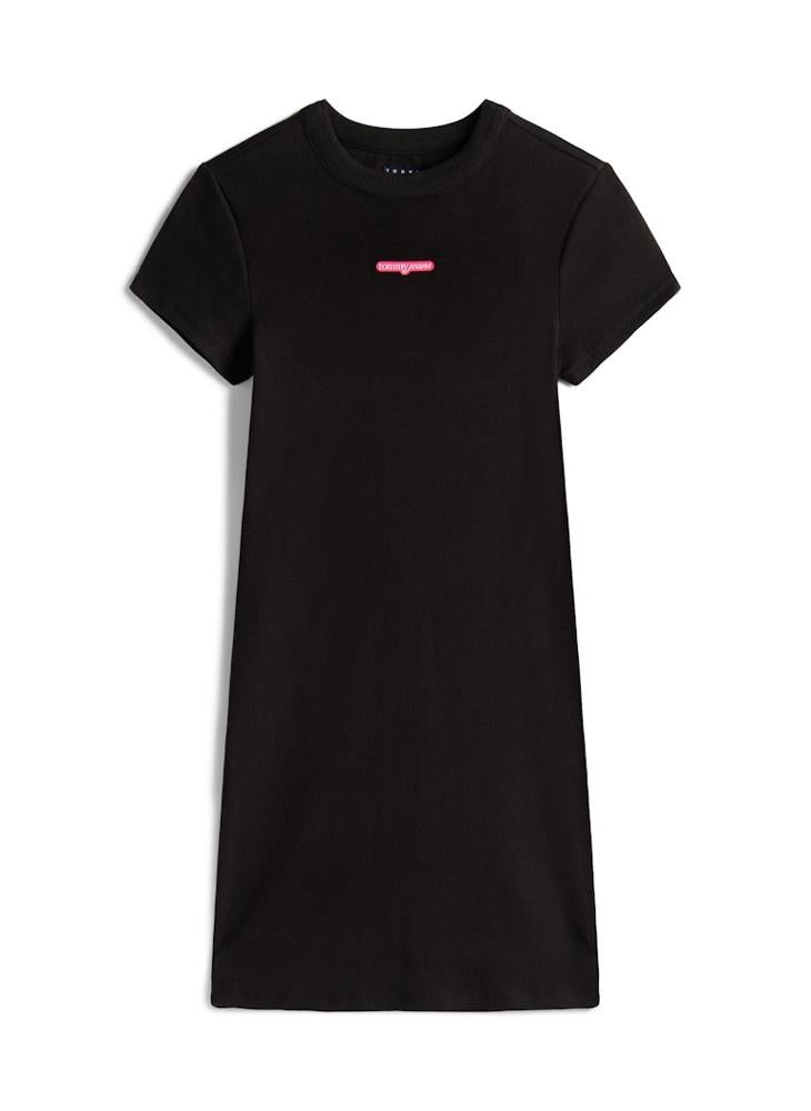 TOMMY JEANS Logo Script Mini T-Shirt Dress - Image 4