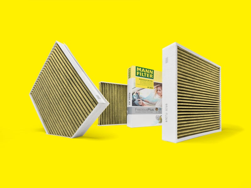 MANN FILTER Original MANN-FILTER Interior Filter FP 2733 – FreciousPlus biofunctional pollen filter – For passenger cars - Image 4