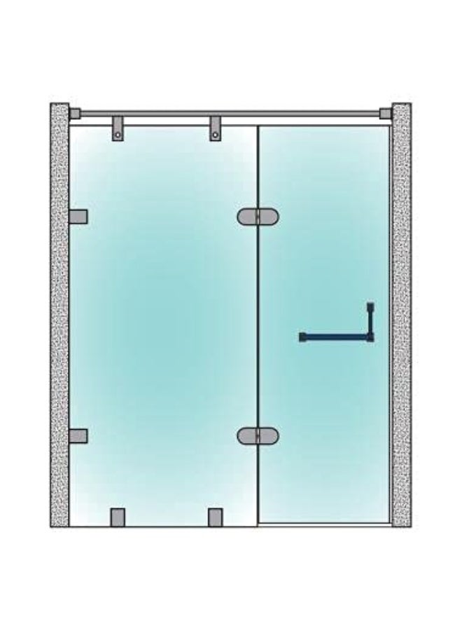 YDT GROUPS Glass Door Handle Square for Shower Cubical DoorTower bar Handle 3 Year Warranty - Image 5