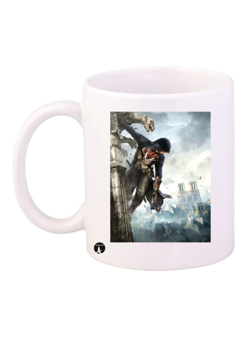 RKN Assassin's Creed Printed Mug Blue/White Standard Size