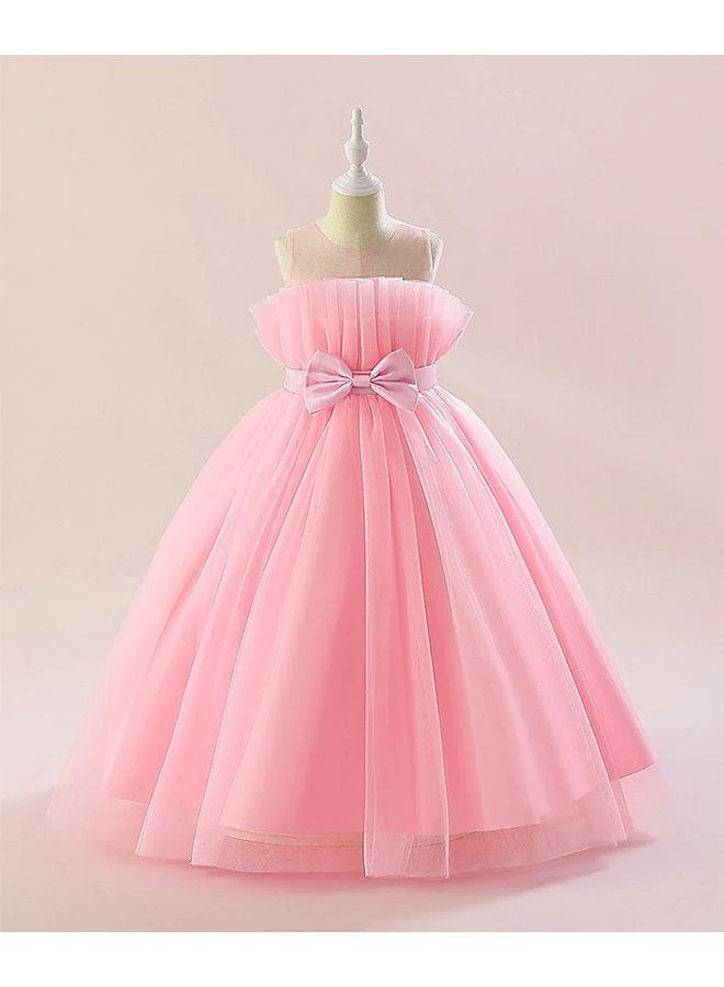 Mark & Mia Mark & Mia Sleeveless Dress With Bow Detail - Pink