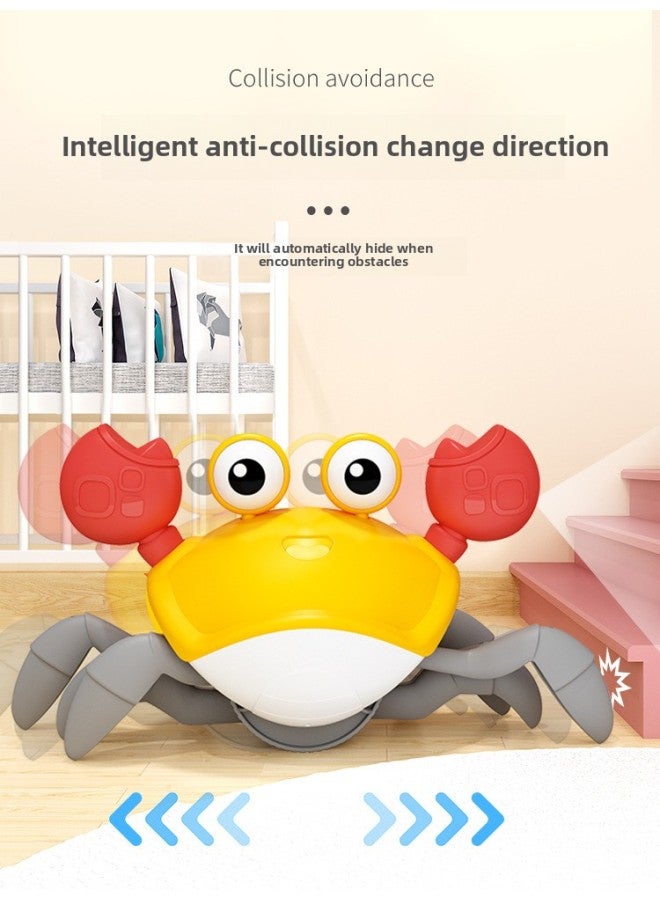 general Children's Toy Baby 1-2 Years Old To 3 Early Education 2-3 Weeks And A Half Infant Gifts 4 Boys 5 Girls 6-Color:Electric Induction 【green】 Rechargeable Model + Rabbit Climbing Baby - Image 5