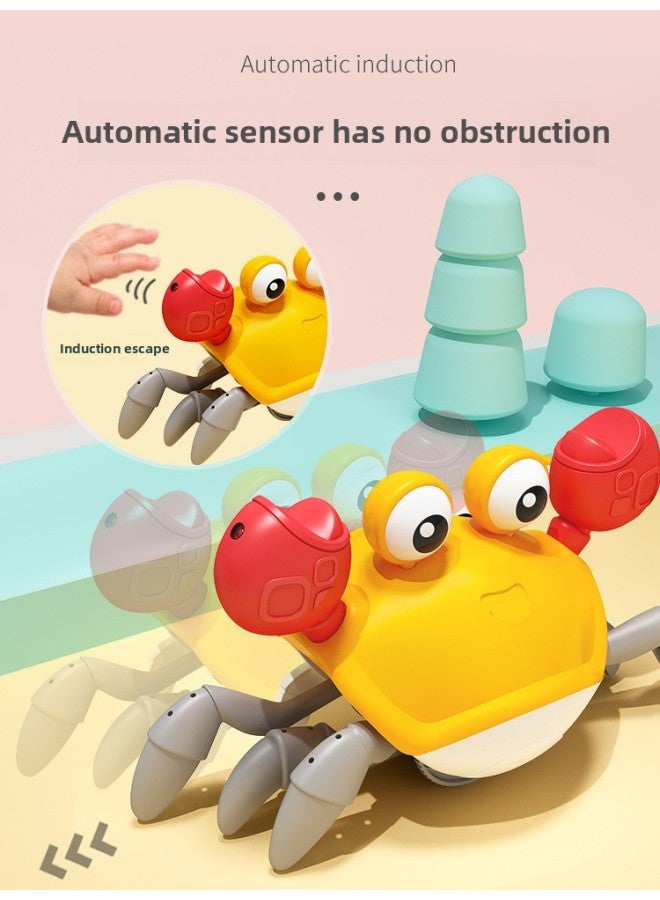 general Children's Toy Baby 1-2 Years Old To 3 Early Education 2-3 Weeks And A Half Infant Gifts 4 Boys 5 Girls 6-Color:Electric Induction 【green】 Rechargeable Model + Rabbit Climbing Baby - Image 3