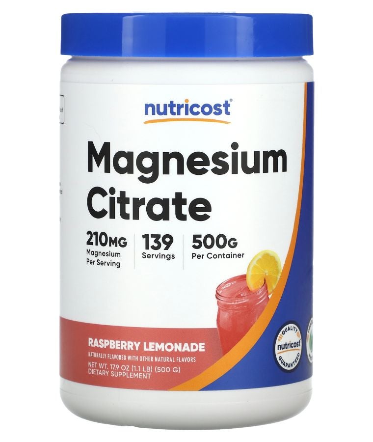 Magnesium Citrate Raspberry Lemonade 17.9 oz (500 g)