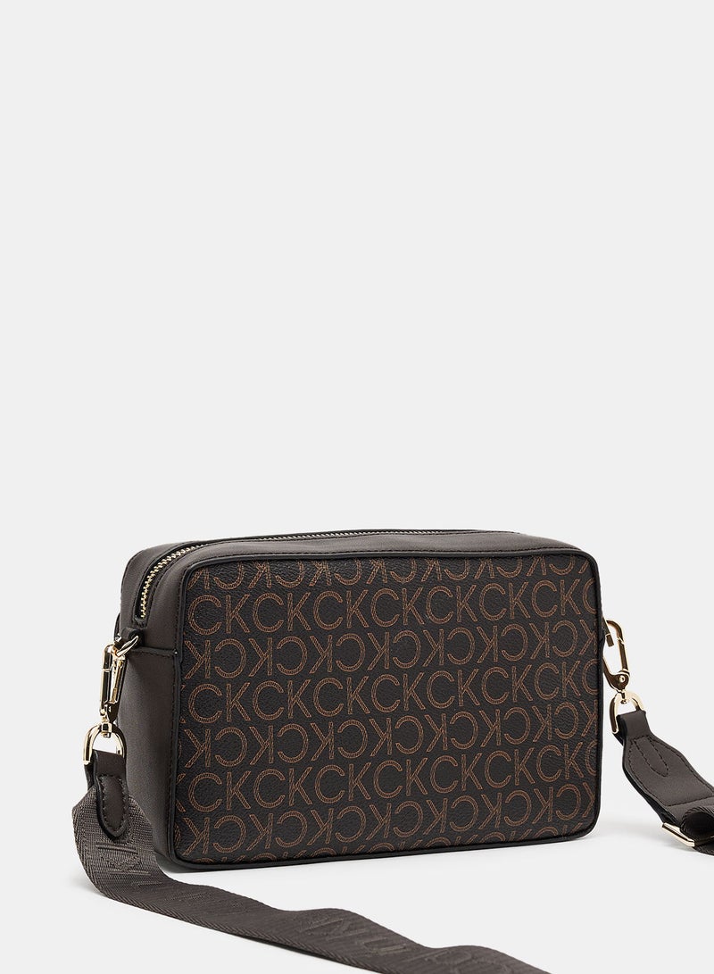 Logo Must Camera Crossbody Bag