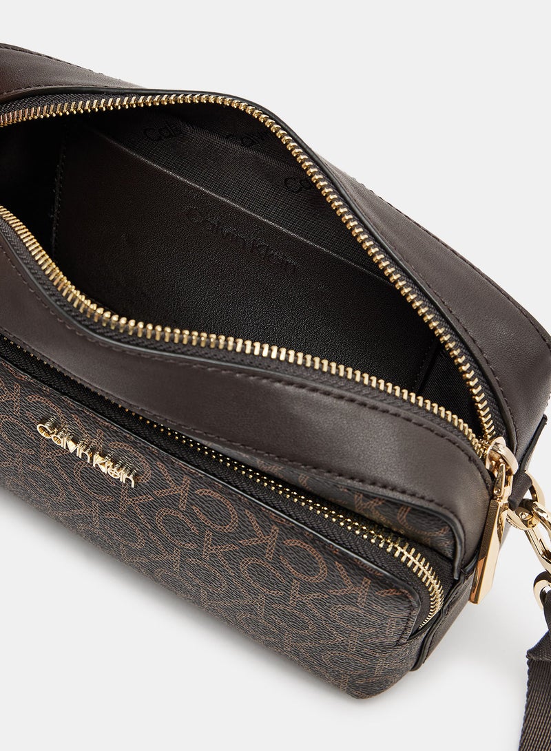Logo Must Camera Crossbody Bag