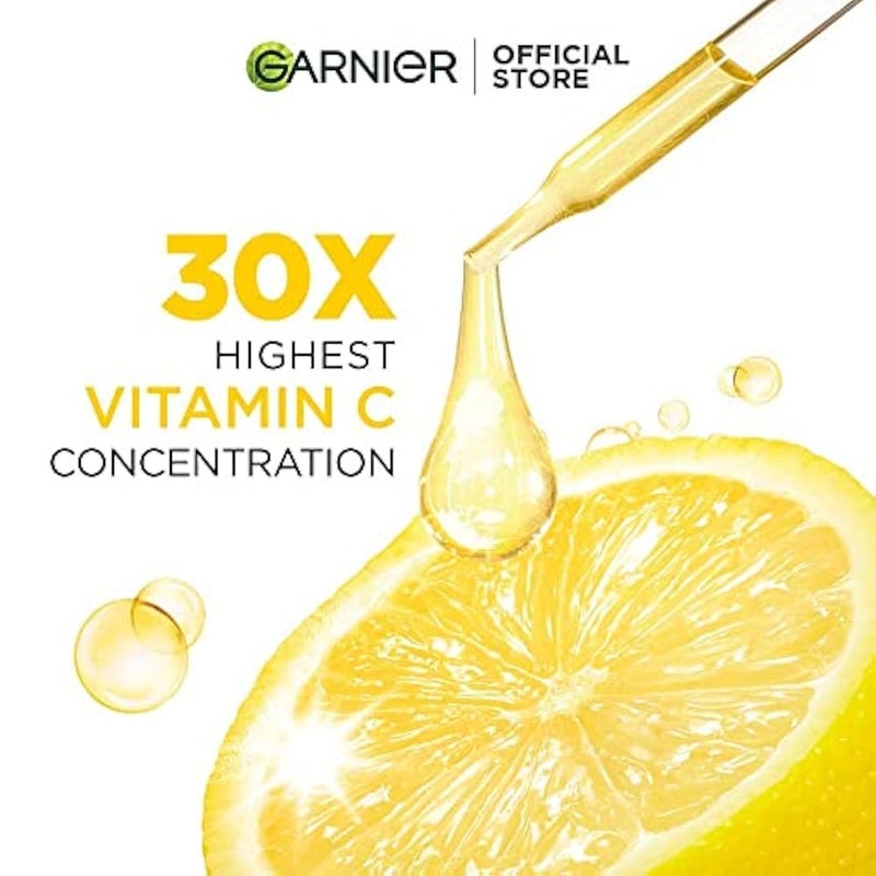Garnier Fast Bright Vitamin C Serum 30 ml, Face wash and Day Cream Bundle - Image 5