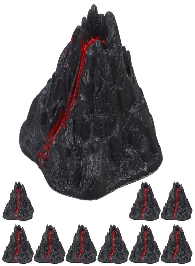 IMIKEYA Volcanic Ornament Set Artificial Volcano Decorations Boys and Girls Educational Toys Volcano Landscape Model Kit - Image 1