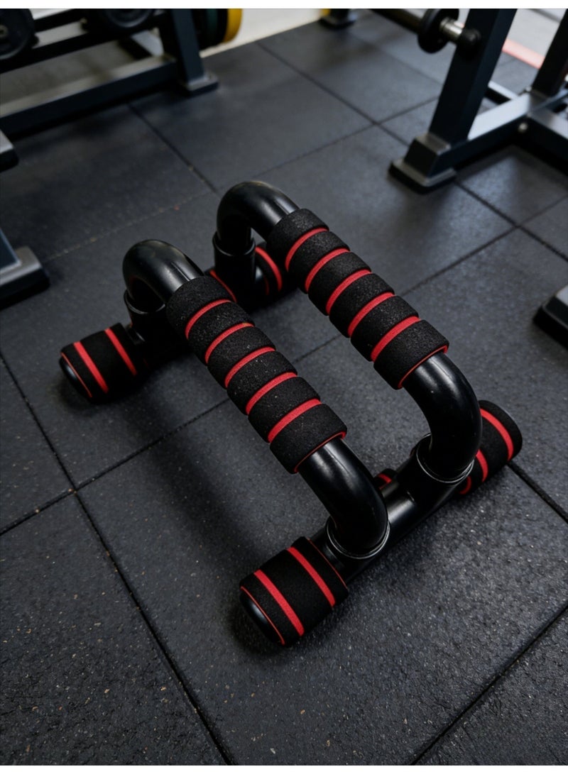 CKIKH push-up bar, push-up bar with foam handles, home indoor chest expander; push-up handles for floor workouts, strength training, suitable for upper body training, reduces wrist strain. - Image 5
