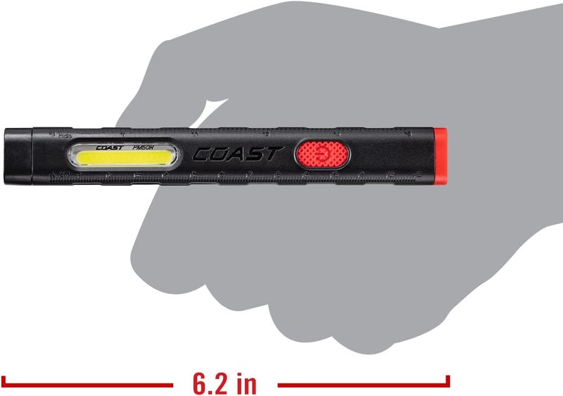 Coast Coast PM50R 185 Lumen Rechargeable Work Light with COB Side Area Light and Magnetic Endcap  - Image 2