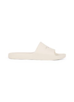 TOMMY JEANS Men's Basic Sandal Slides - Vinyl, White  - Image 1