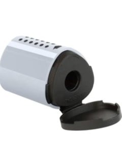 Mini Grip Pencil Sharpener 10 Pieces Silver