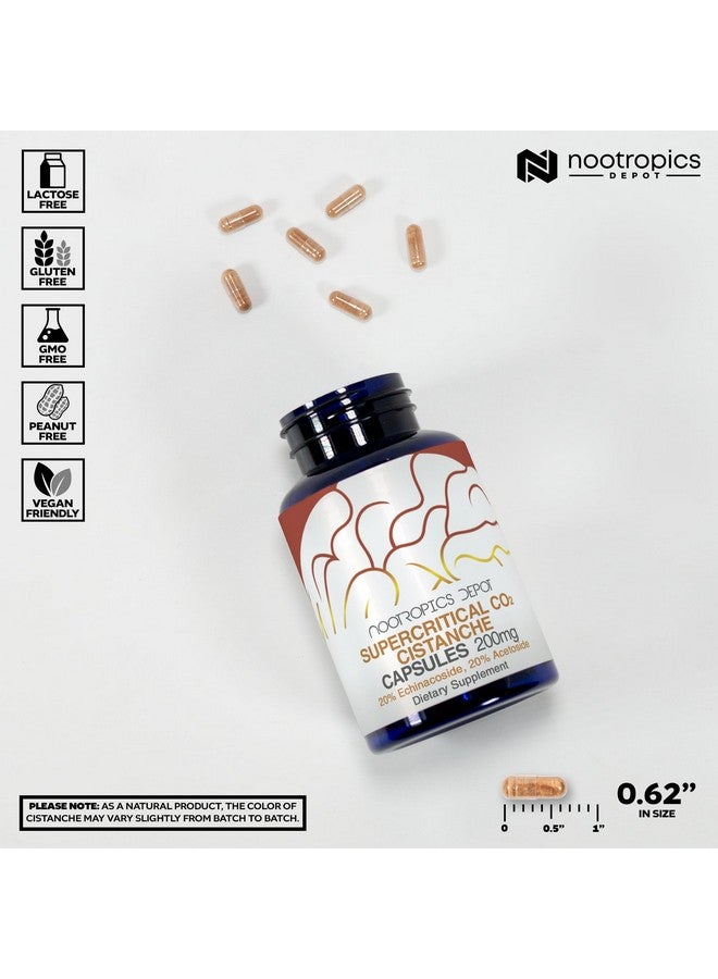 Nootropics Depot Cistanche Supercritical CO2 Extract Capsules | 20% Echinacoside + 20% Verbascoside (Acetoside) | 60 Count - Image 3