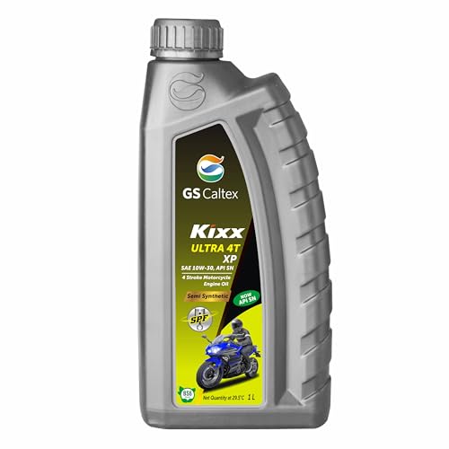 GS Caltex Kixx ULTRA 4T XP 10W-30 Bike Engine Oil API SN JASO MA2 (1L) - Image 1