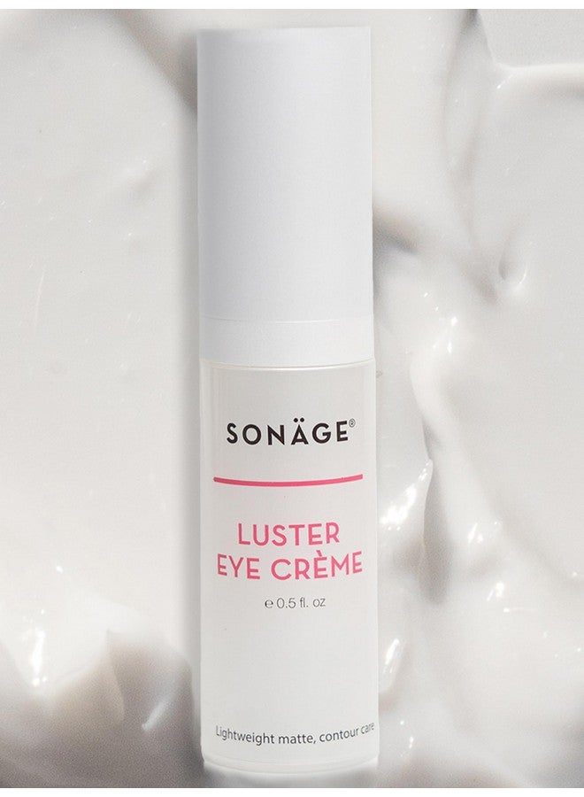 sonage Luster Eye Cream Targets Dark Circles Wrinkles & Puffiness Vegan Collagen Formula - Image 1