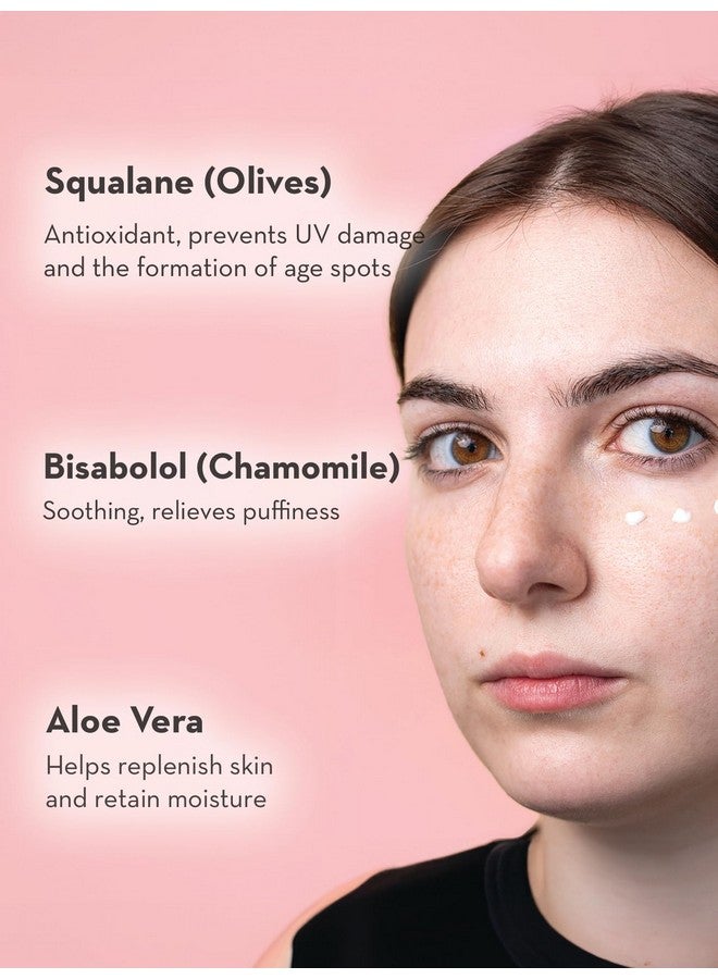 sonage Luster Eye Cream Targets Dark Circles Wrinkles & Puffiness Vegan Collagen Formula - Image 3