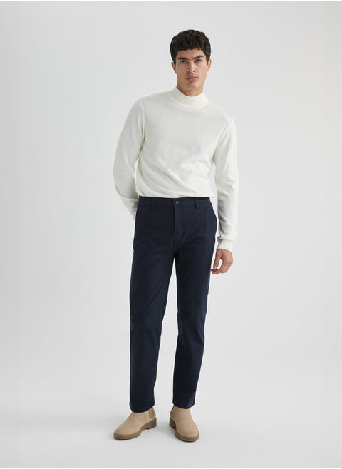 Man Regular Fit Chino Trousers