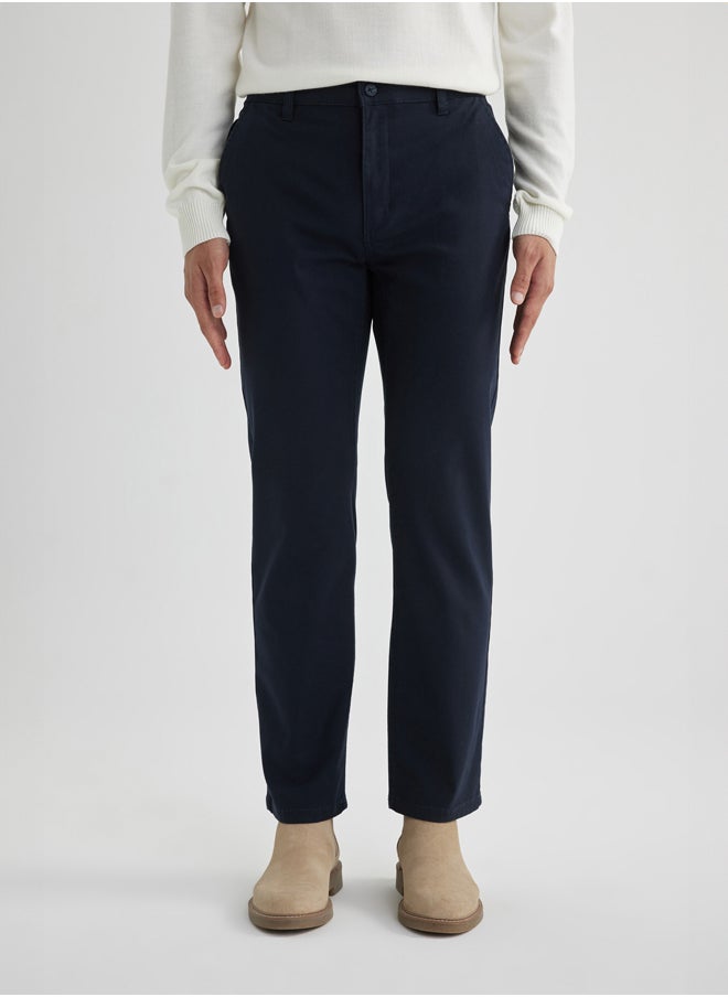 Man Regular Fit Chino Trousers