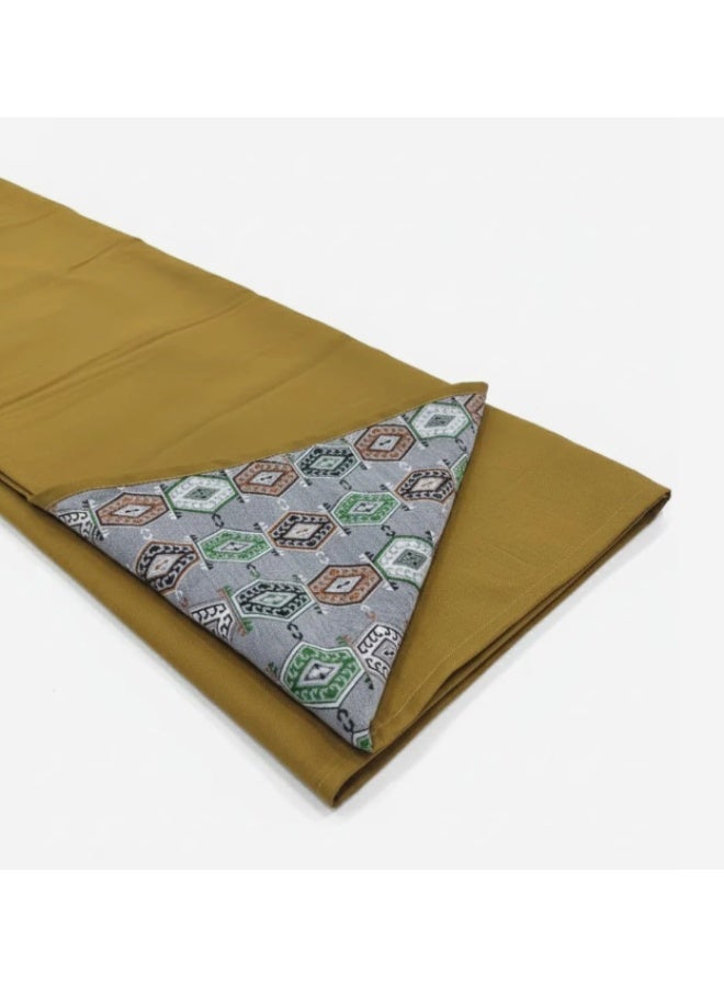 BAB Large Picnic Mat 200×280 cm | 8-Person Outdoor Blanket | Durable Khaki Mat with Assorted Designs for Camping, Family Picnic & Garden Use - Image 3