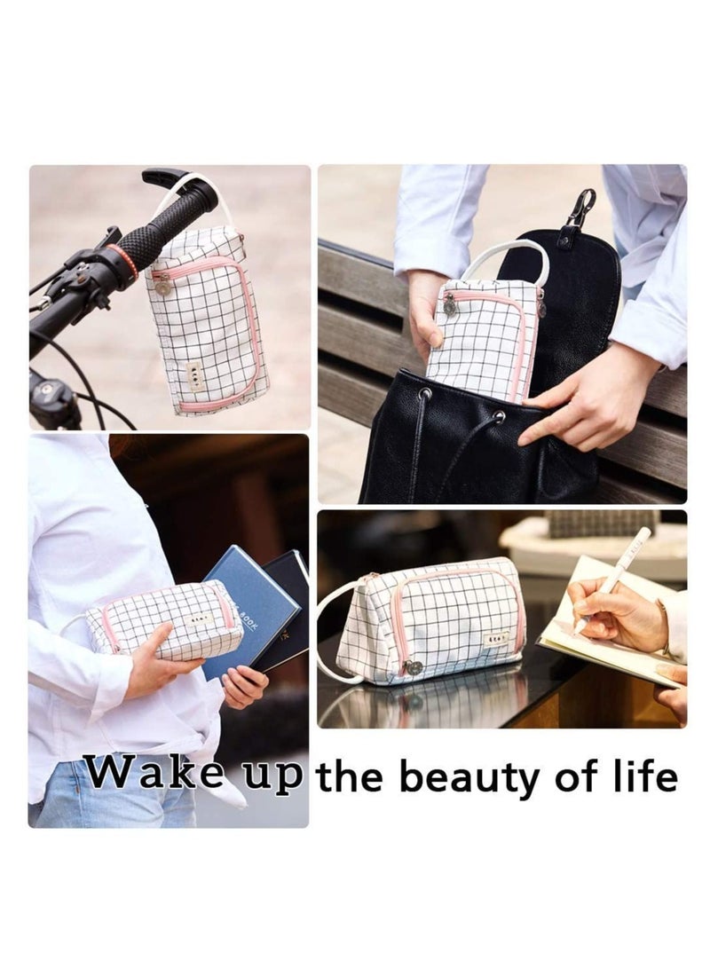 Large Capacity Pencil Case, Colorful Canvas Storage Bag, Marker Pencil Case, Simple Stationery Bookshelf, High School Office, College Student, Female Adult, And Youth Gift - Image 4