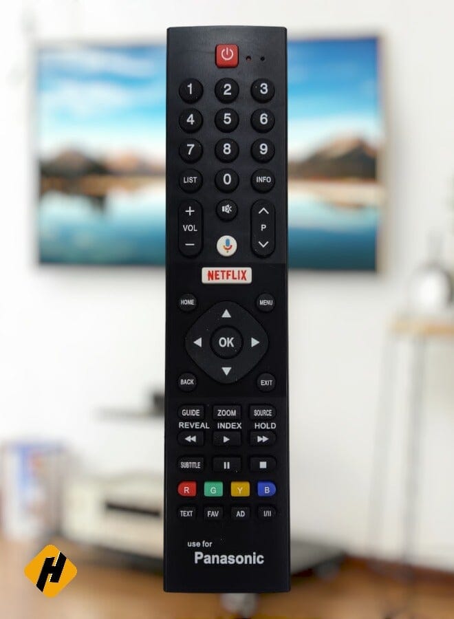 Zaboon Panasonic Smart Tv Remote Replacement Remote Control For Panasonic Smart Tv Lcd Led With Netflix Without Voice Function - Image 1