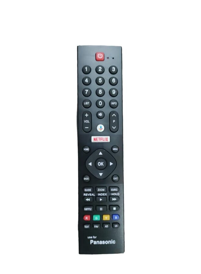Zaboon Panasonic Smart Tv Remote Replacement Remote Control For Panasonic Smart Tv Lcd Led With Netflix Without Voice Function - Image 2