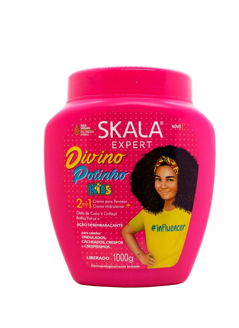SKALA Skala Expert Divino Potinho Protector 2-in-1 Kids Hair Treatment, 1000g  - Image 4