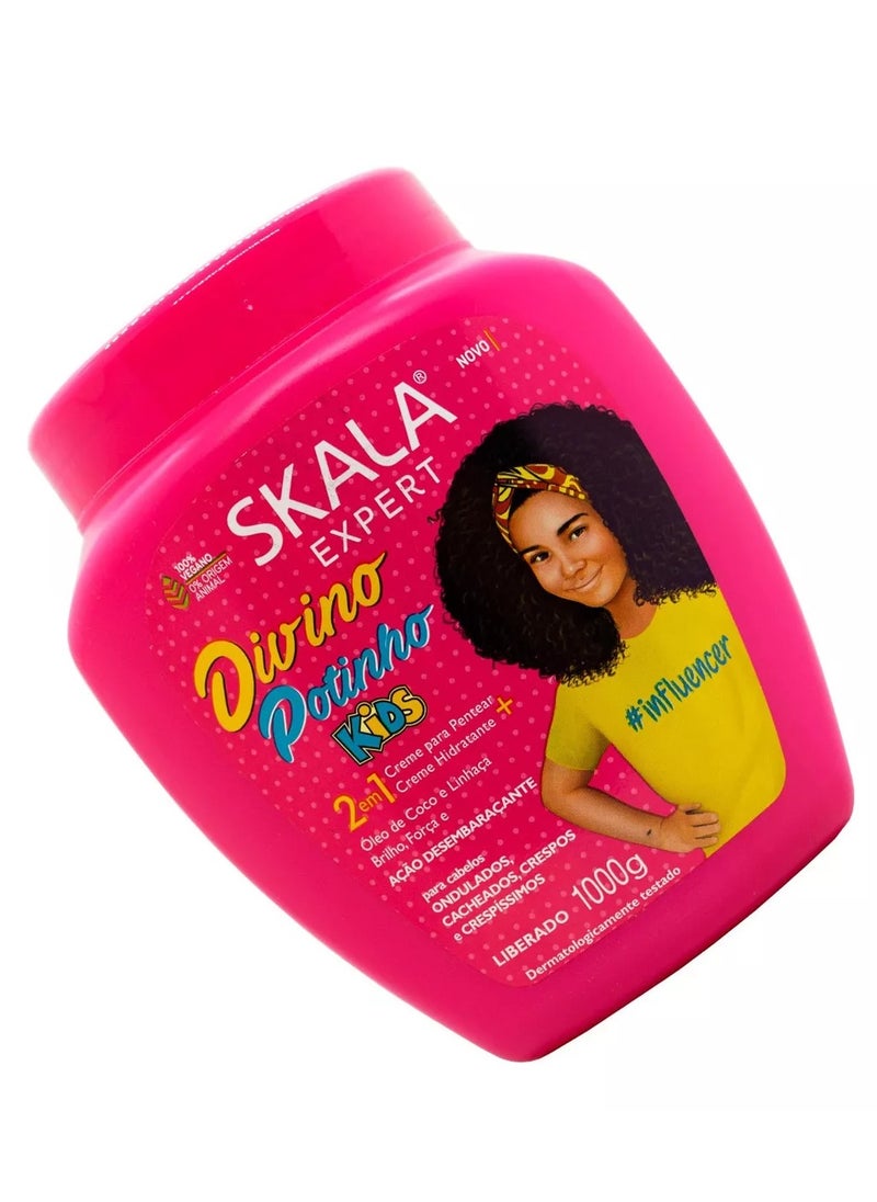 SKALA Skala Expert Divino Potinho Protector 2-in-1 Kids Hair Treatment, 1000g  - Image 3