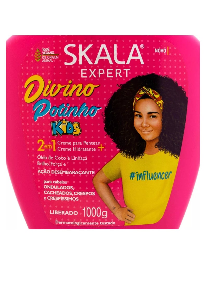 SKALA Skala Expert Divino Potinho Protector 2-in-1 Kids Hair Treatment, 1000g  - Image 2