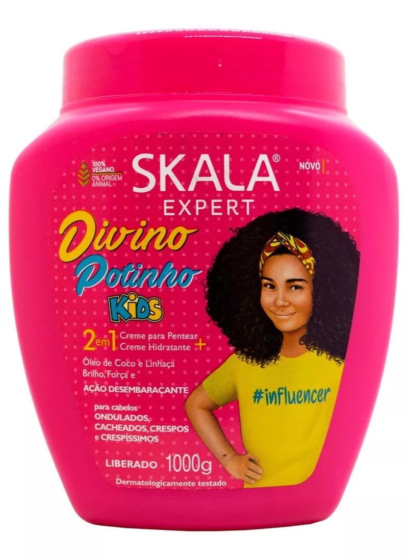 SKALA Skala Expert Divino Potinho Protector 2-in-1 Kids Hair Treatment, 1000g  - Image 1