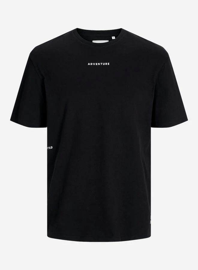 PRODUKT Minimal Print Crew Neck T-Shirt