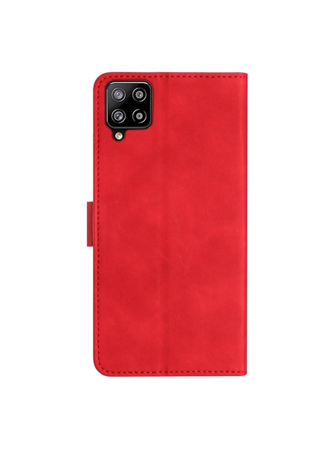 إيروريكس جراب لهاتف Samsung Galaxy M53 مصنوع من الجلد المنقوش بسبع فراشات - Image 3