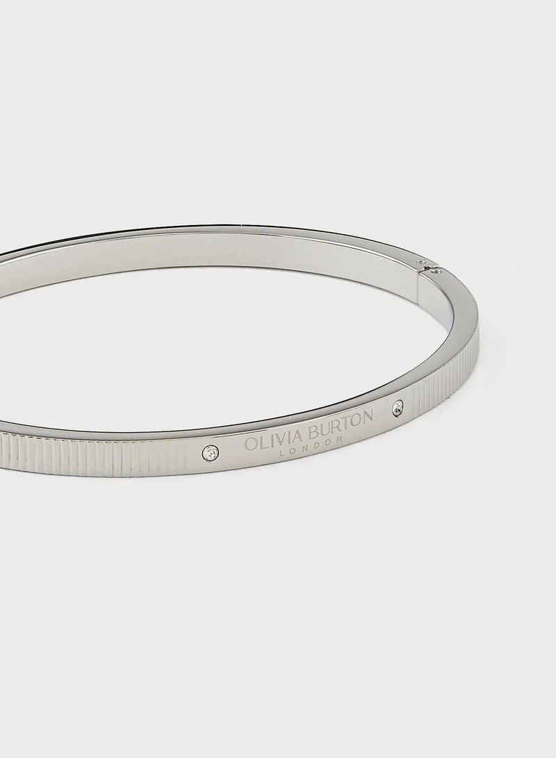 OLIVIA BURTON Stainless Steel Elastic Strap