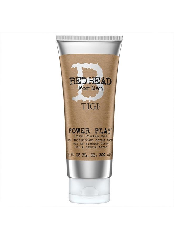 BED HEAD Bed Head for Men Power Play Firm Finish Gel, 6.76 Fluid Ounce  - Image 1